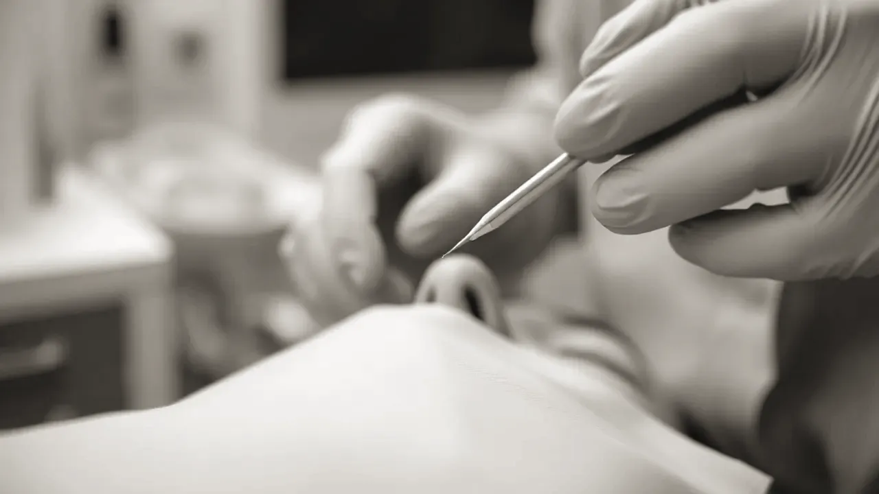 Equipment used for Aesthetic care in Cheadle, photographed close up